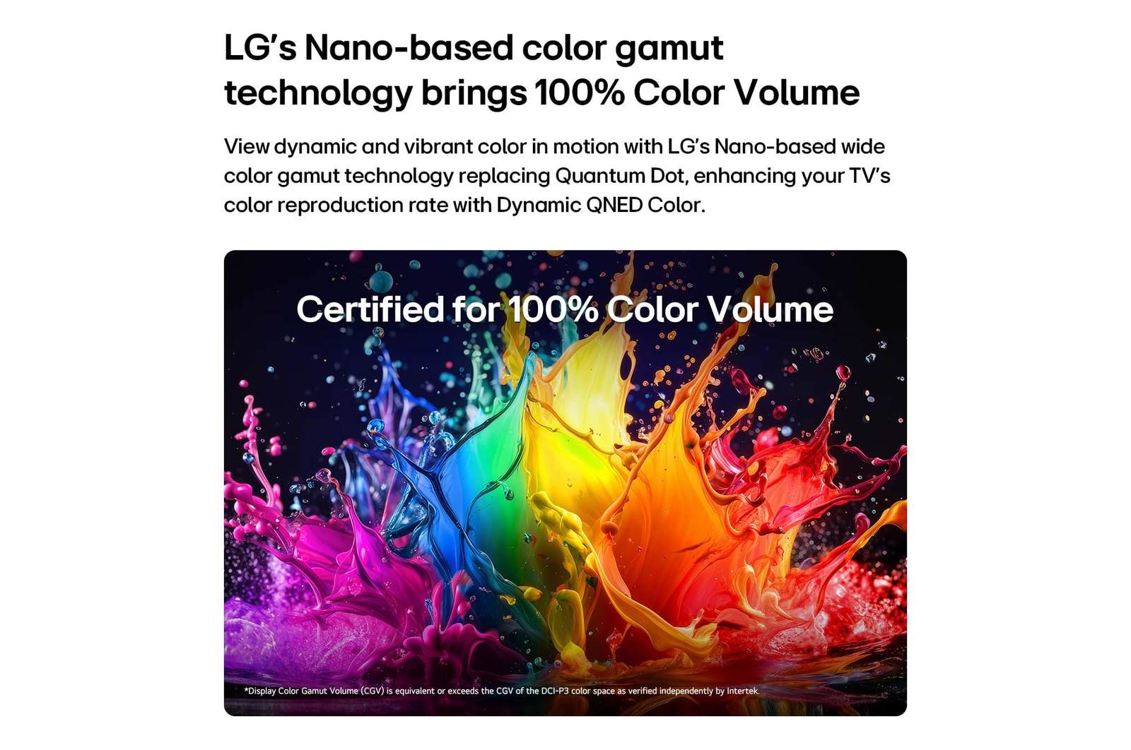 139 cm (55 inch) 4K Smart TV - 55QNED70BLA: Product feature