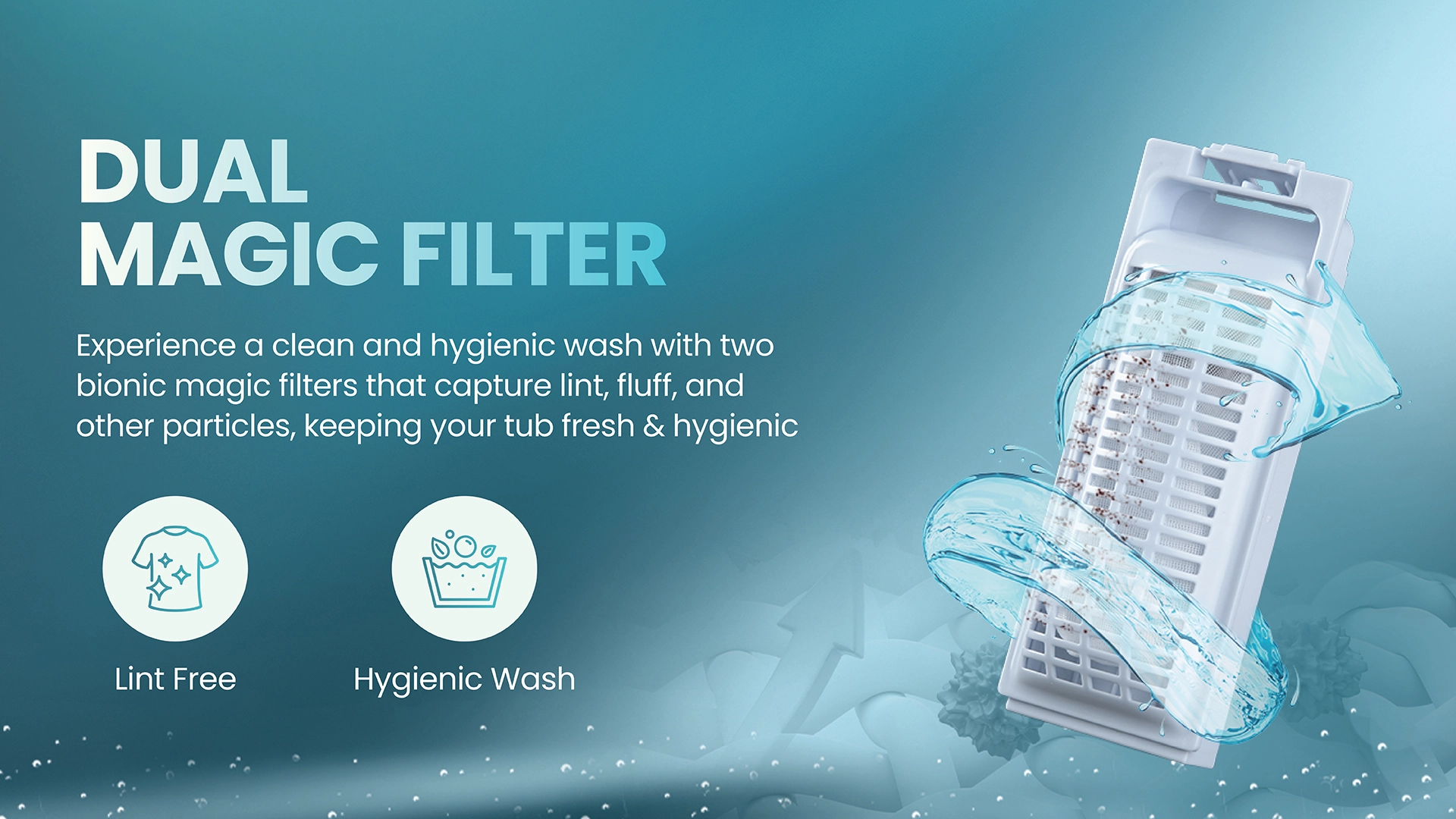 Haier 7 Kg Top Load Washing Machine (HWM70-306ES5N1): Product feature