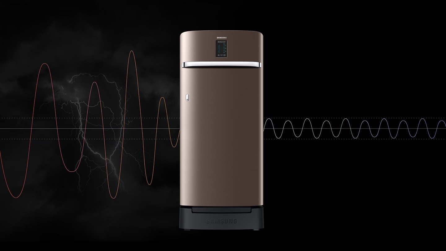 189 L Single Door Refrigerator with Horizontal Curve Design, Red - catalogue_feature_artwork