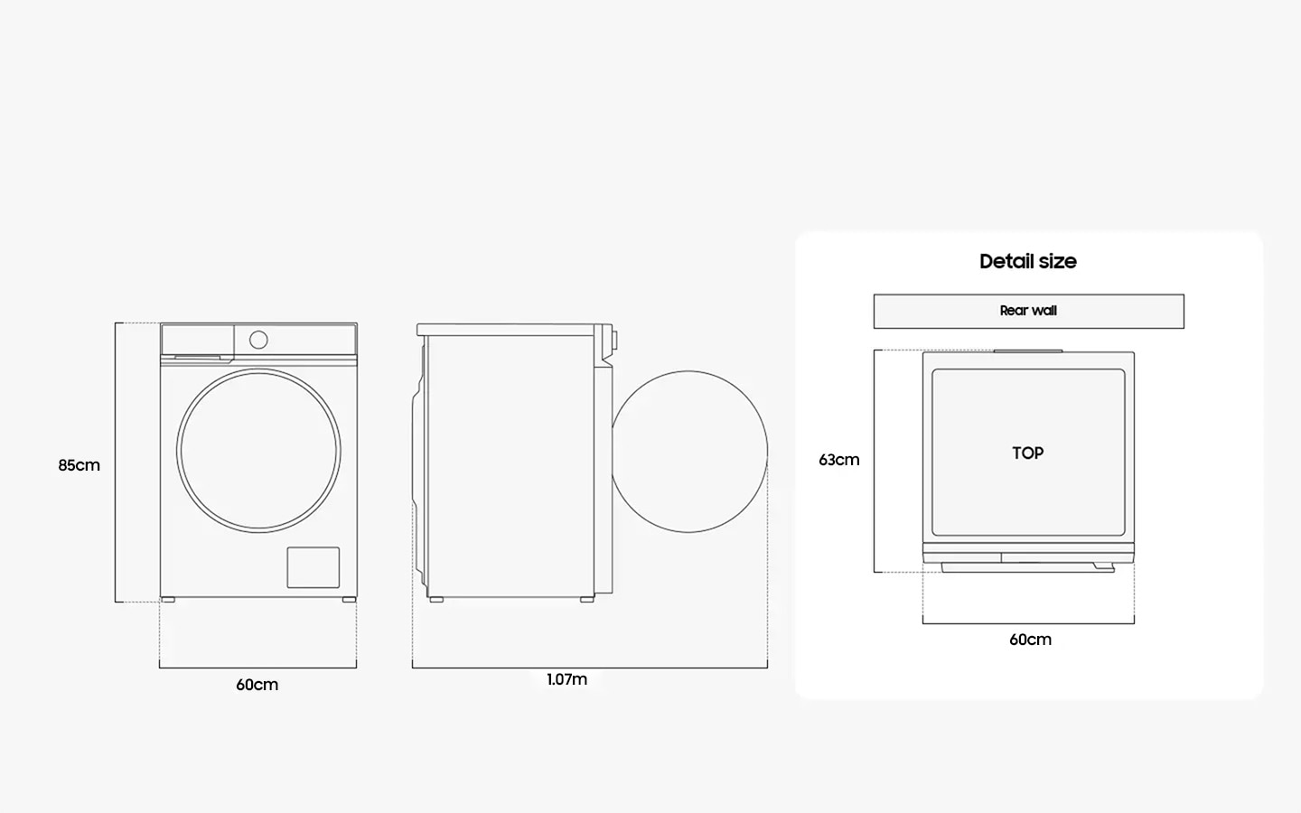 9.0 kg Front Loading Washing Machine with AI Energy Mode and SmartThings - catalogue_feature_artwork
