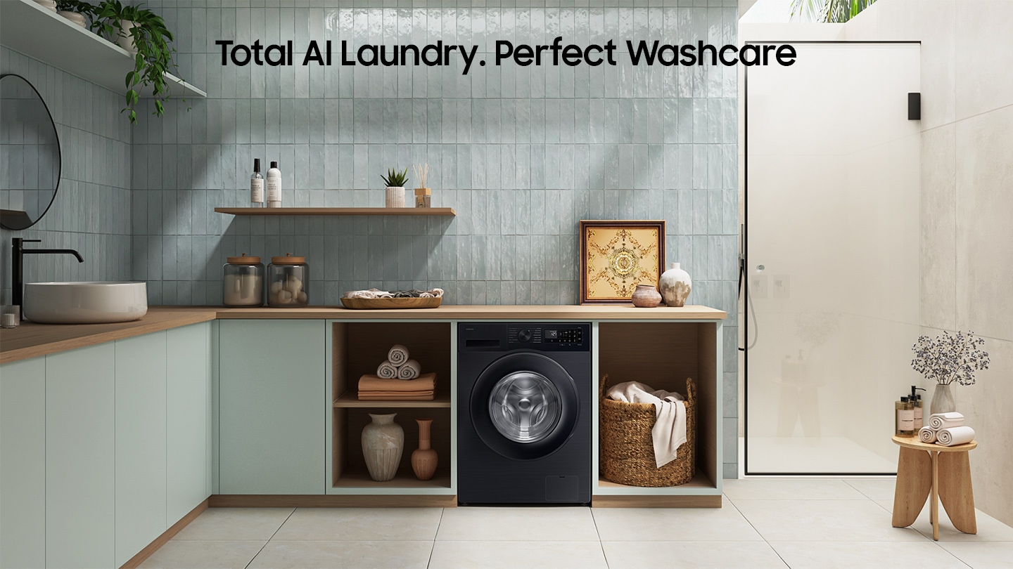 9.0 kg Front Loading Washing Machine with AI Energy Mode and SmartThings - catalogue_feature_artwork