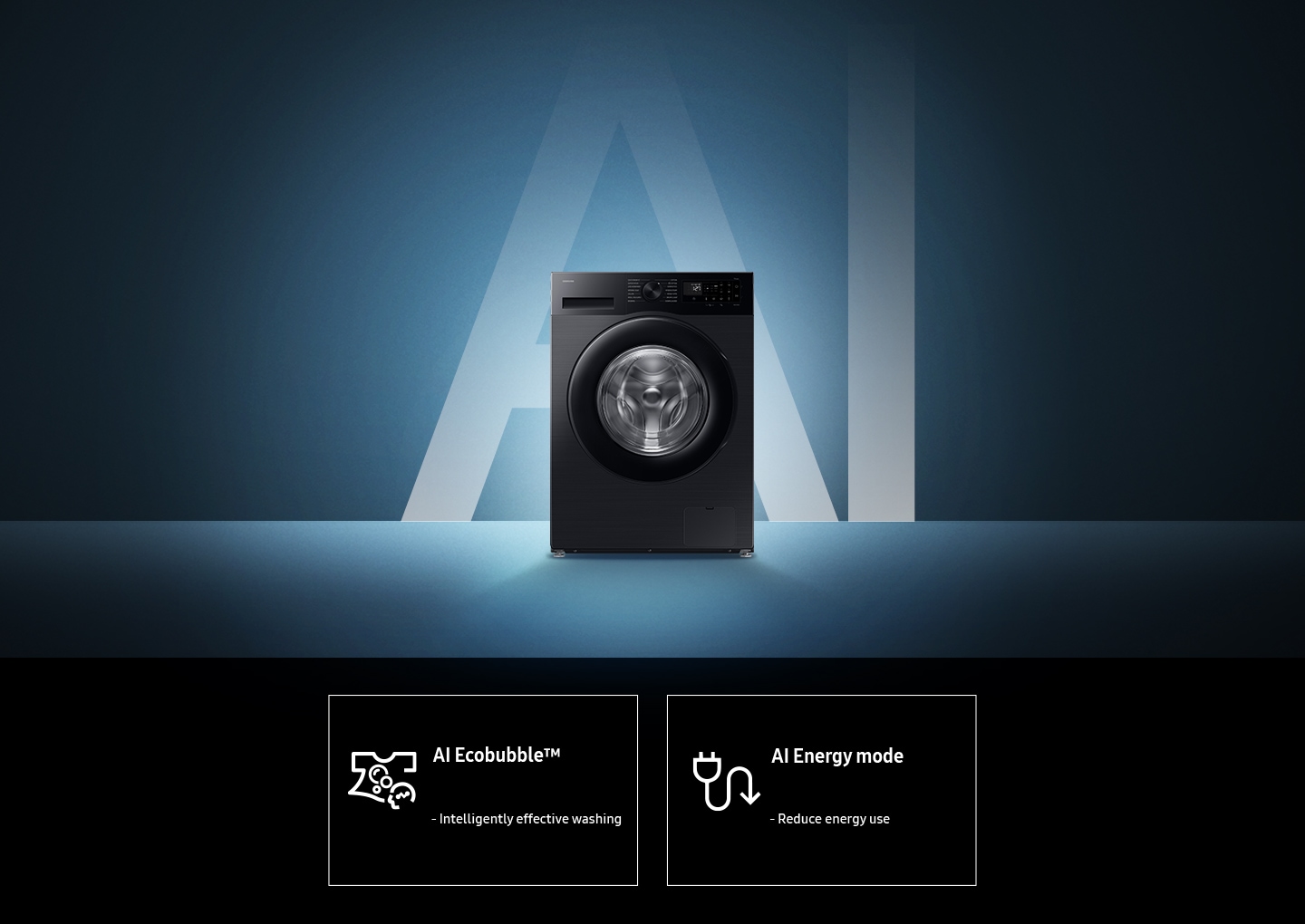 9.0 kg Front Loading Washing Machine with AI Energy Mode and SmartThings - catalogue_feature_artwork
