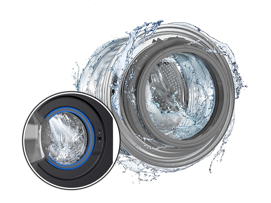 9.0 kg Front Loading Washing Machine with AI Control and SmartThings - catalogue_feature_artwork