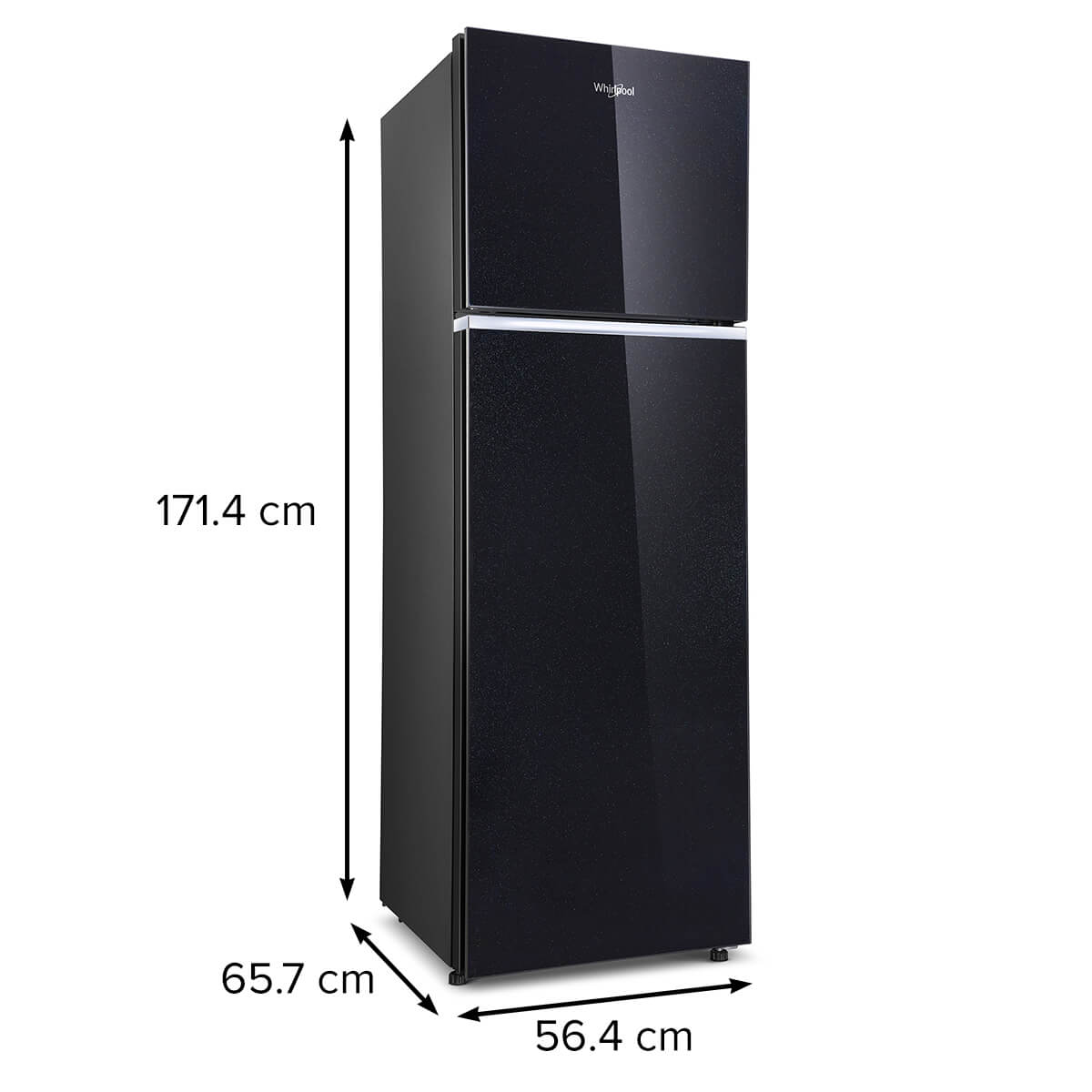Neofresh 235L 2 Star Glass Finish Frost Free Double-Door Refrigerator - catalogue_feature_artwork