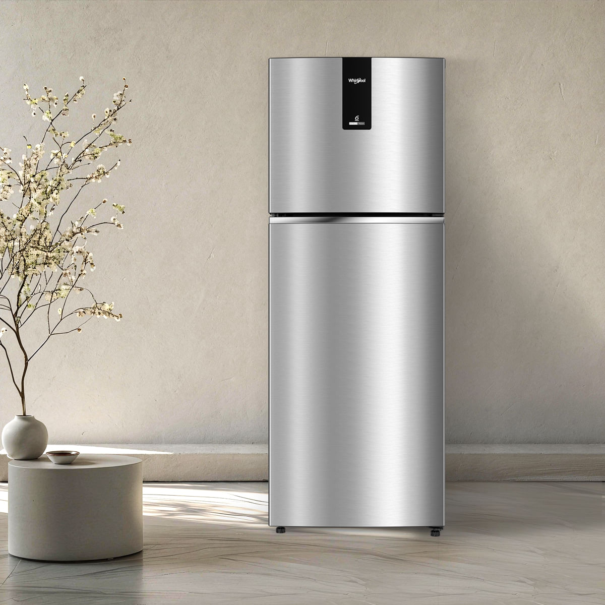 Intellifresh 259L 2 Star Inverter Frost Free Double-Door Refrigerator - Titan Steel-Y - gallery_alternate