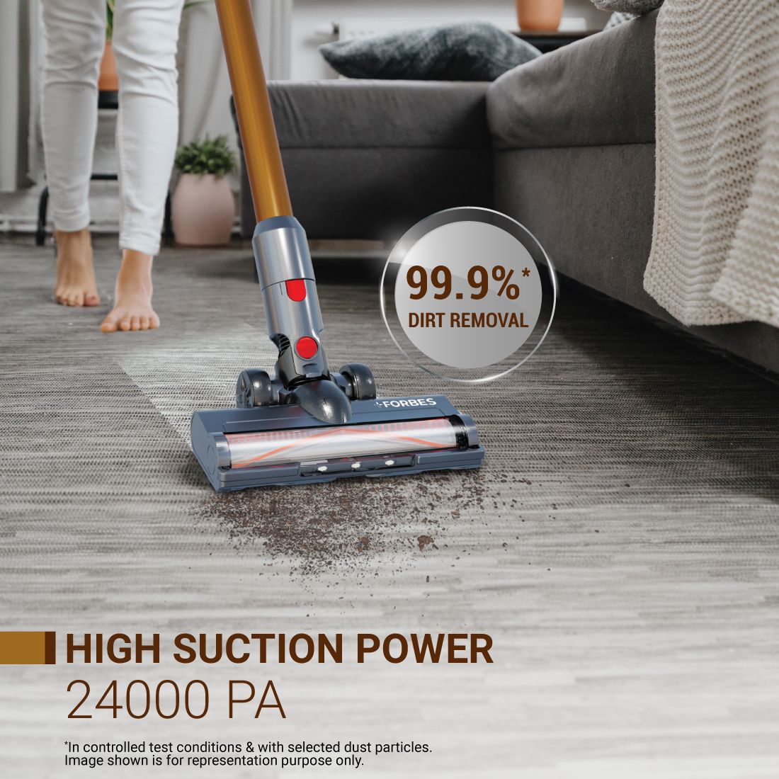 Eureka Forbes Kordfree K20 Supersilent Vacuum Cleaner: Product feature