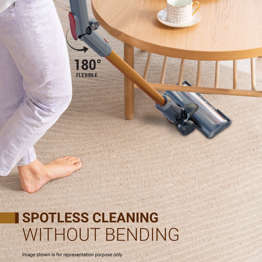 Eureka Forbes Kordfree K20 Supersilent Vacuum Cleaner: Product feature