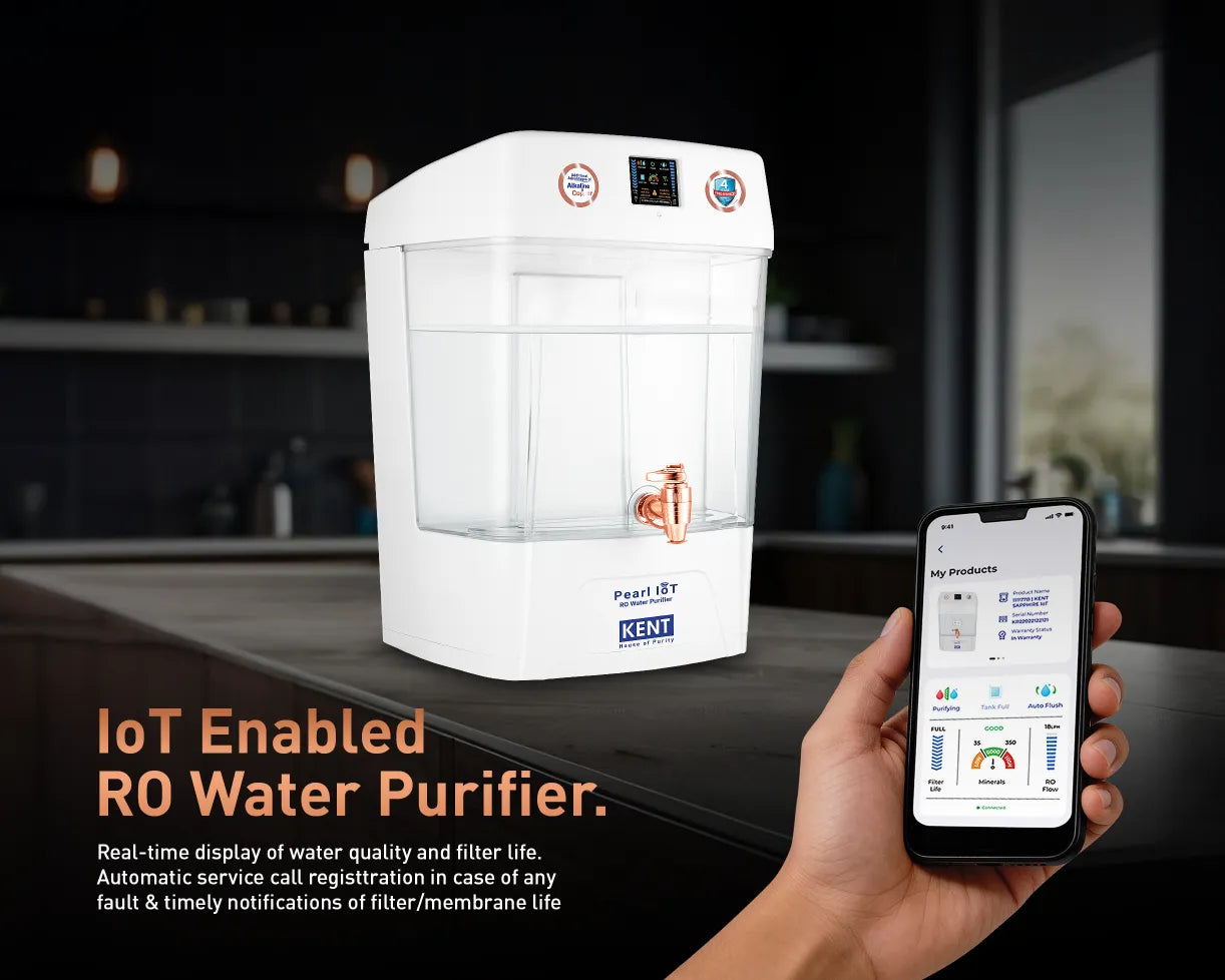 KENT Pearl IoT RO Water Purifier - official_manufacturer_feature_artwork