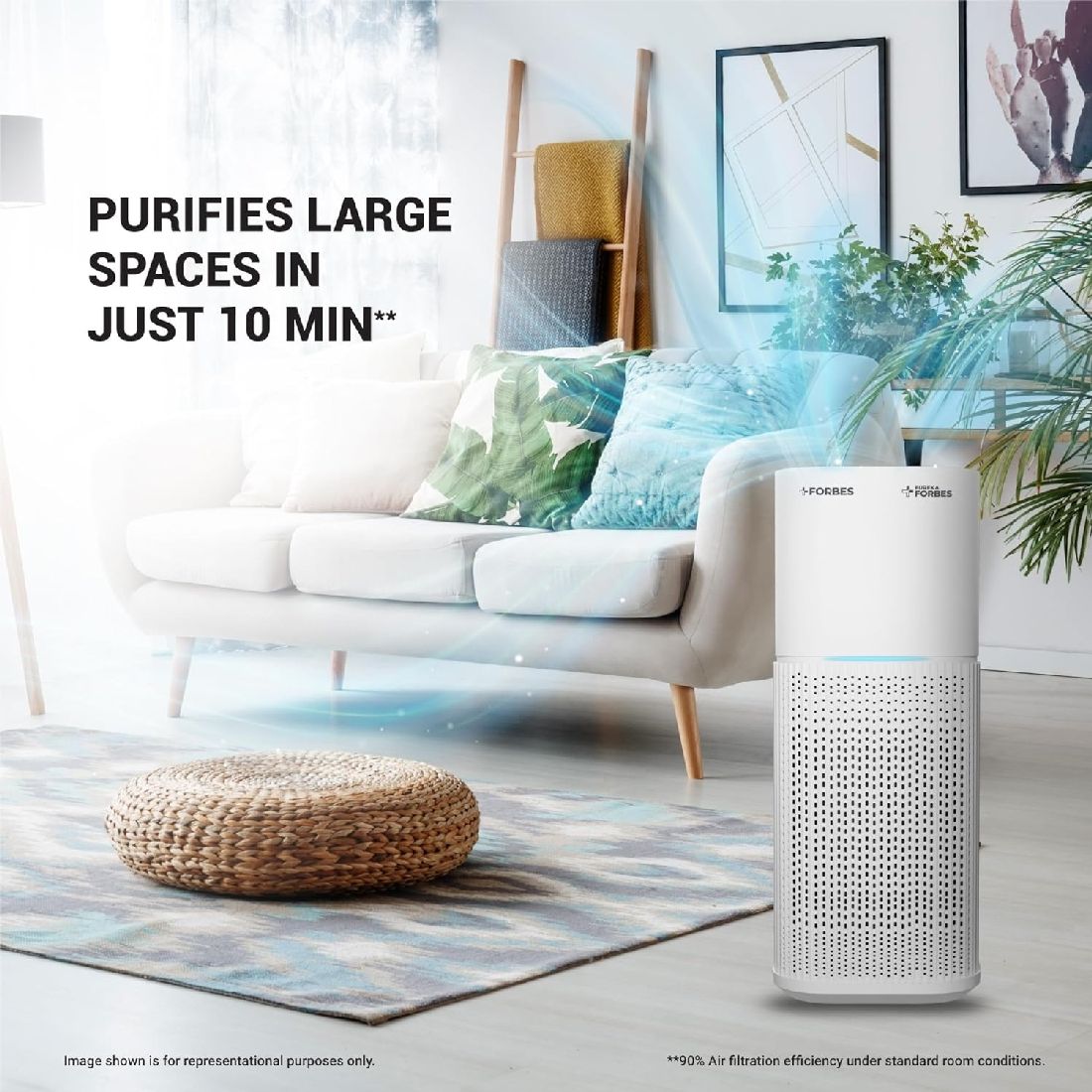 Forbes Air Purifier 355 Surround 360 Degree Air Purifier - official_manufacturer_feature_artwork