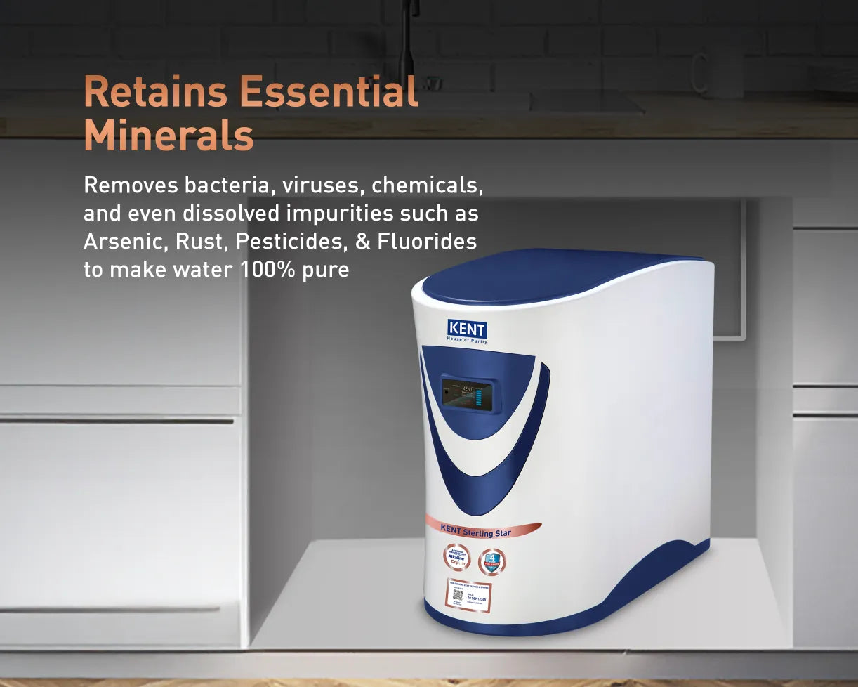KENT Sterling Star RO Water Purifier - official_manufacturer_feature_artwork