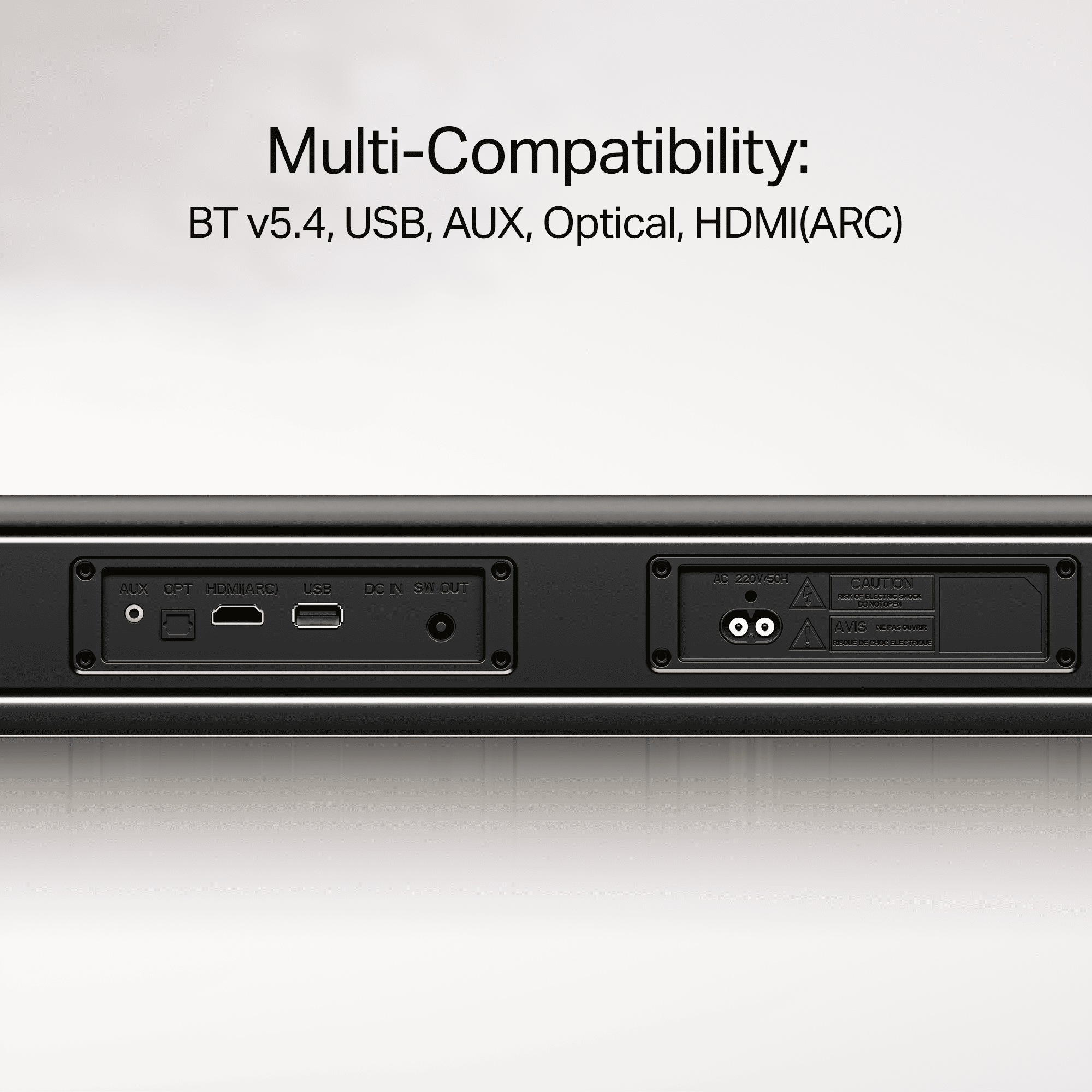 boAt Aavante Pulse | 120W 2.1 Channel Soundbar with Bluetooth v5.4, EQ Modes & Master Remote: Product feature