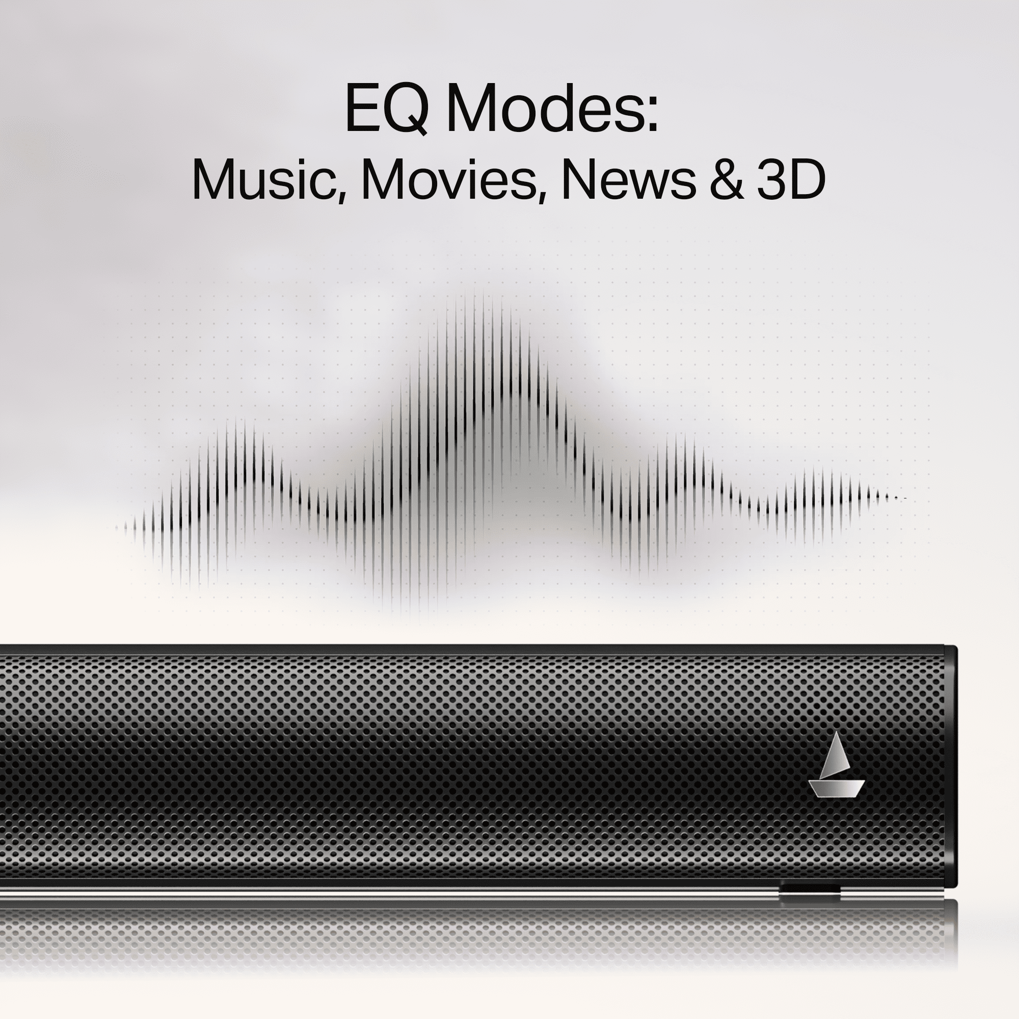 boAt Aavante Pulse | 120W 2.1 Channel Soundbar with Bluetooth v5.4, EQ Modes & Master Remote: Product feature