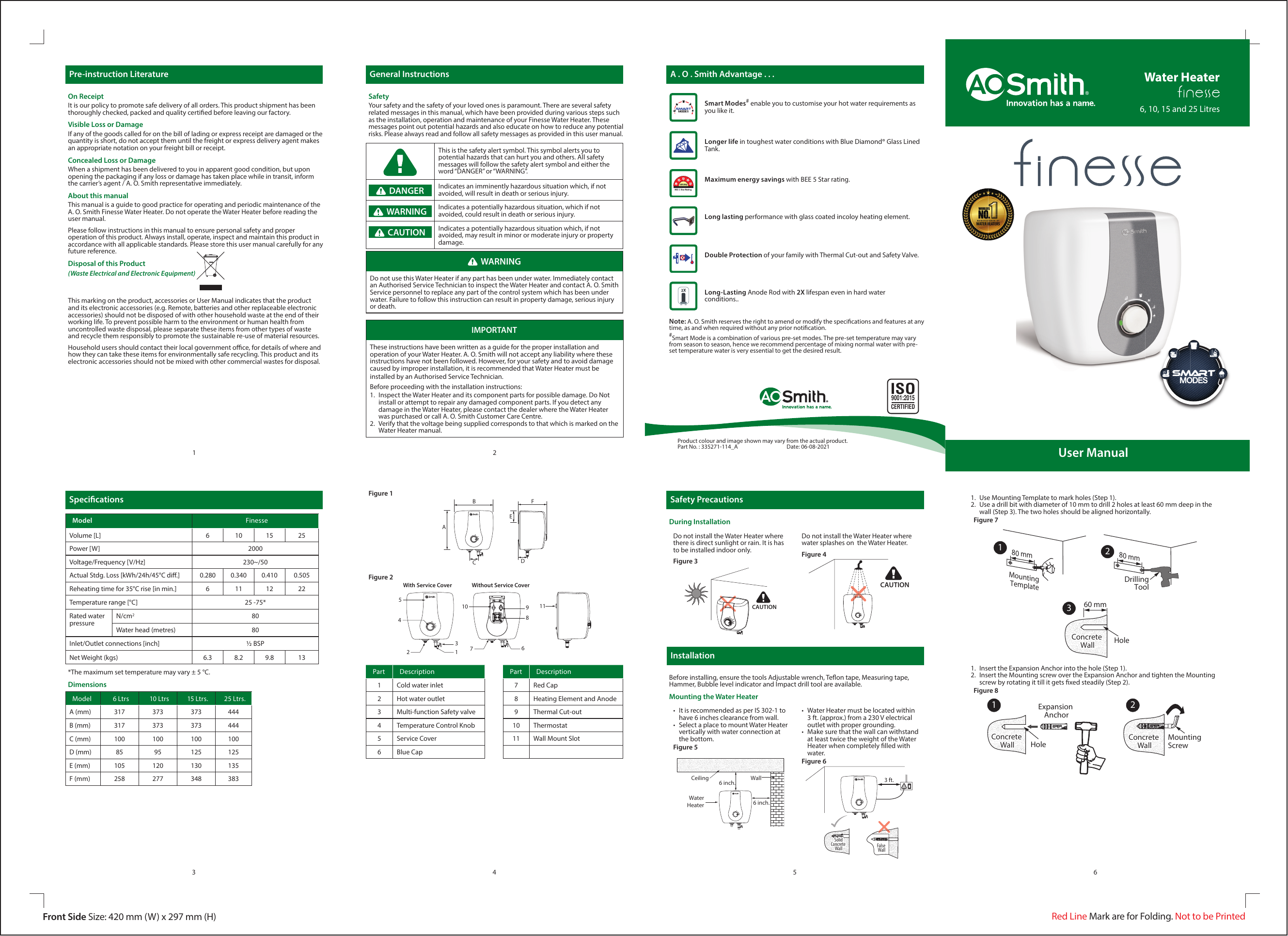 Finesse 6L - catalogue_manual