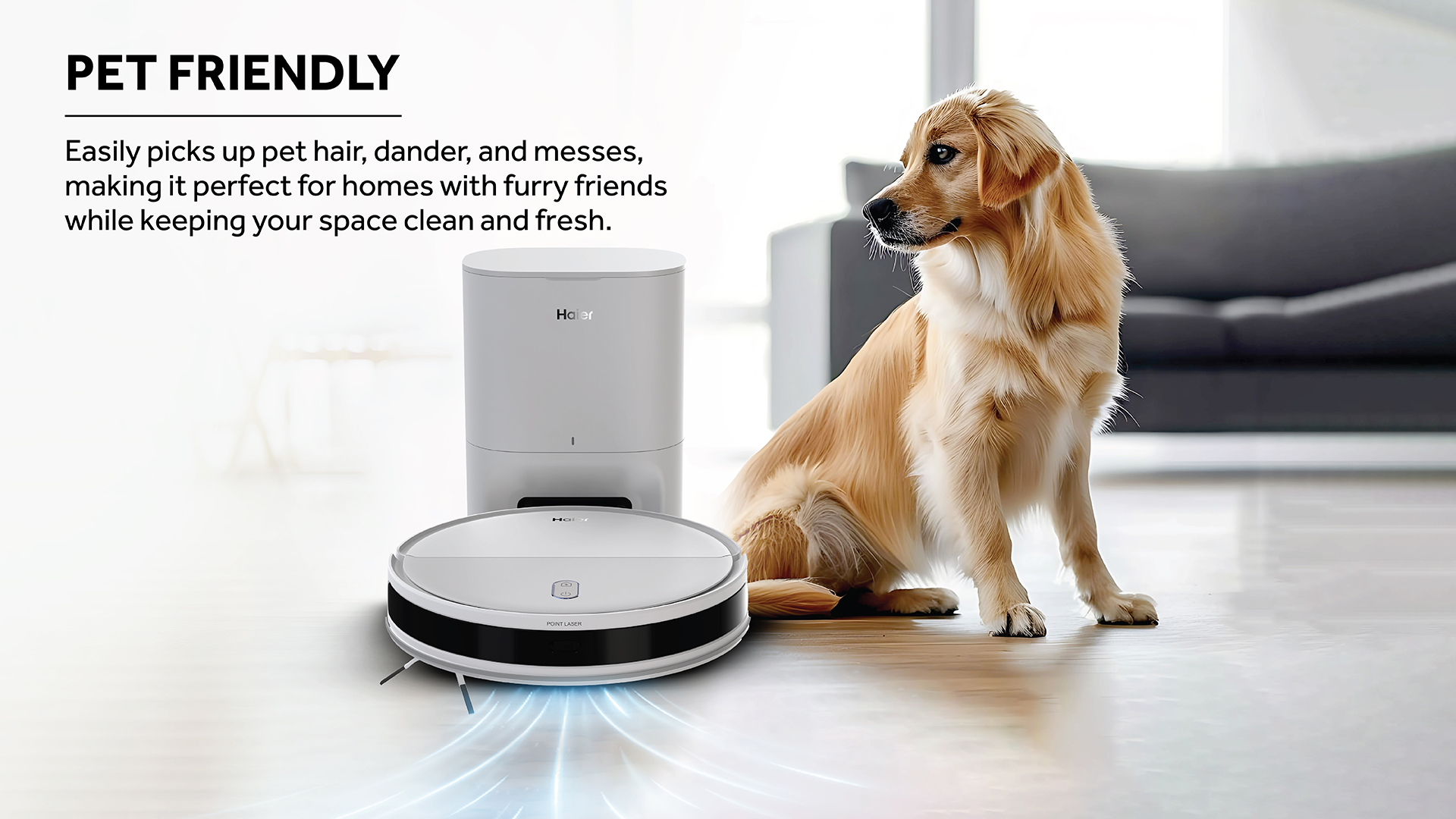 Haier CIVIC X11 PRO Smart Robot Vacuum Cleaner: Product feature