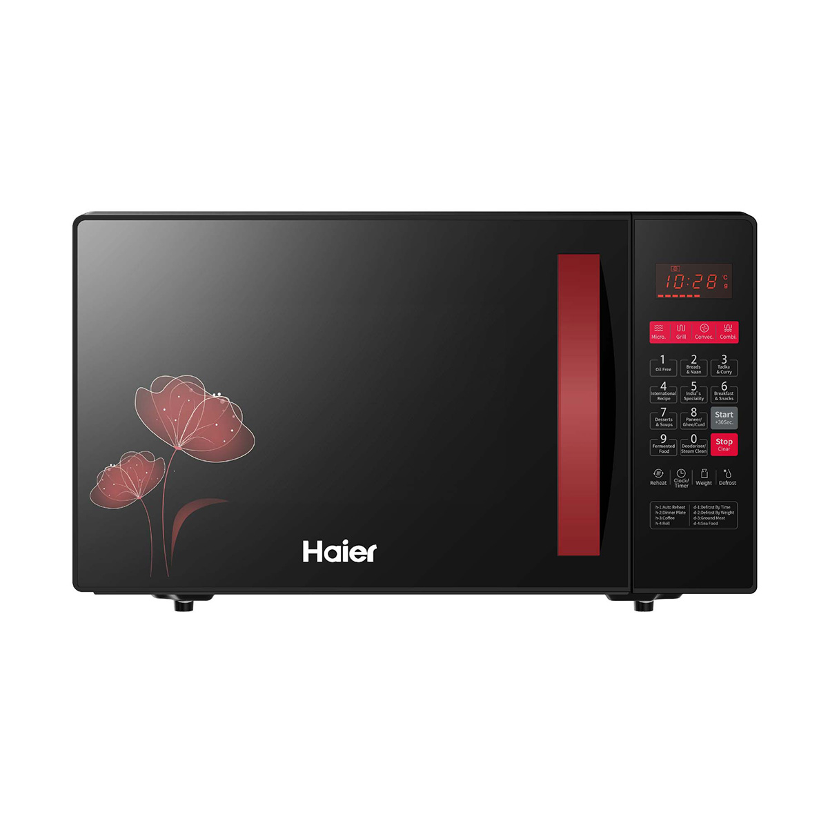 Haier 23L Convection Microwave Oven with 203 Auto Cook Menus