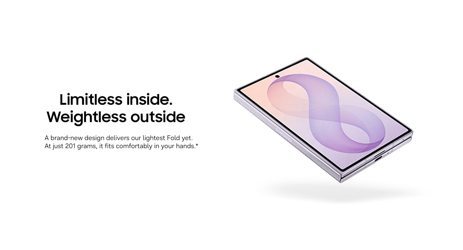 Galaxy Z Fold8 Lavender, 12 GB / 256 GB: Product feature