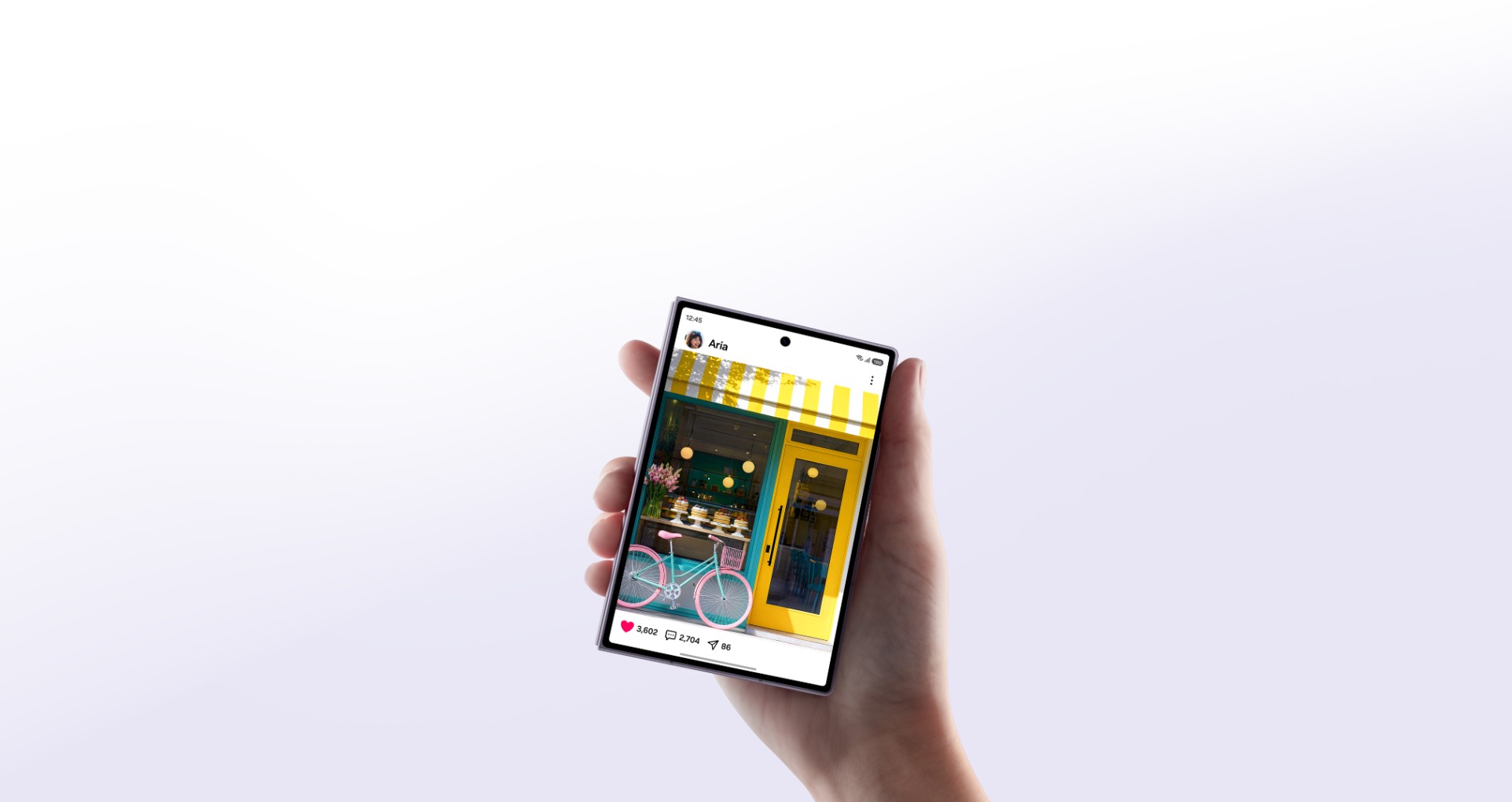 Galaxy Z Fold8 Lavender, 12 GB / 256 GB: Product feature