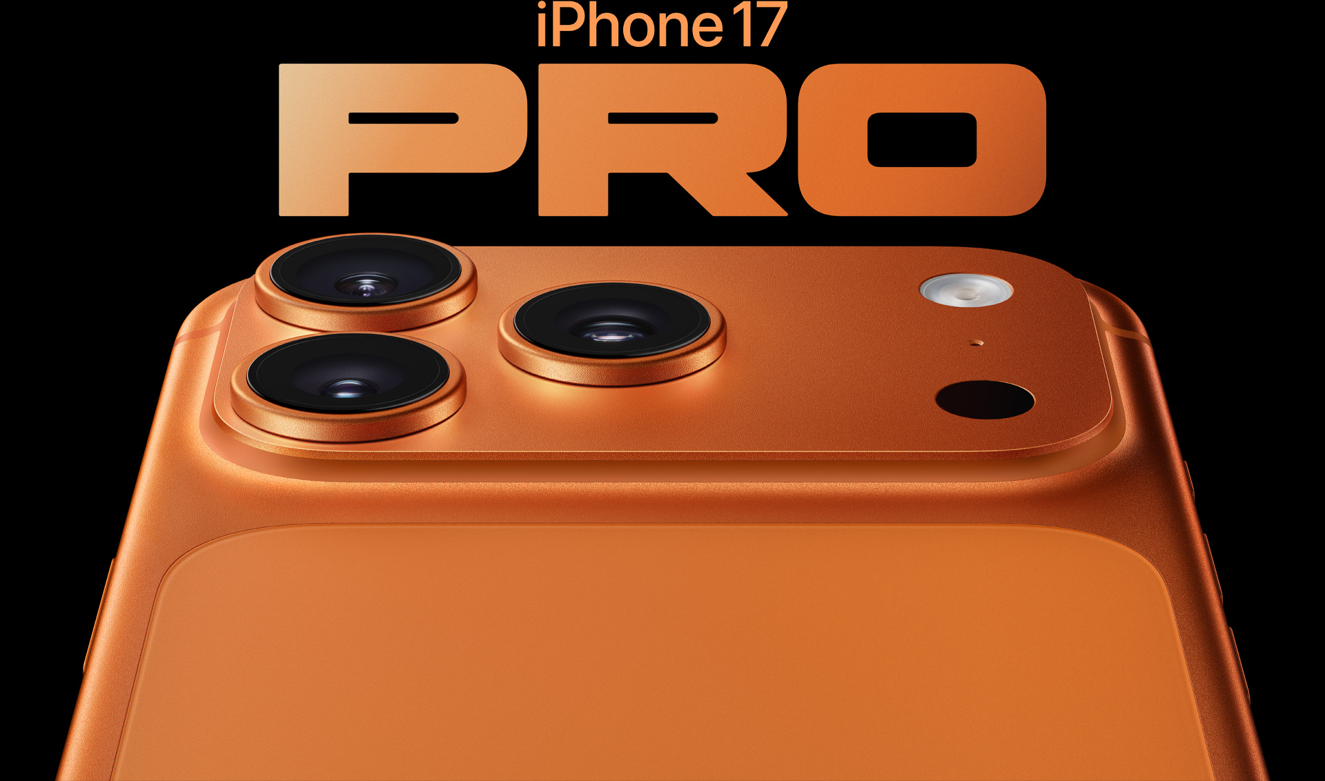 iPhone 17 Pro 256GB - Cosmic Orange - official_manufacturer_detail_feature_artwork