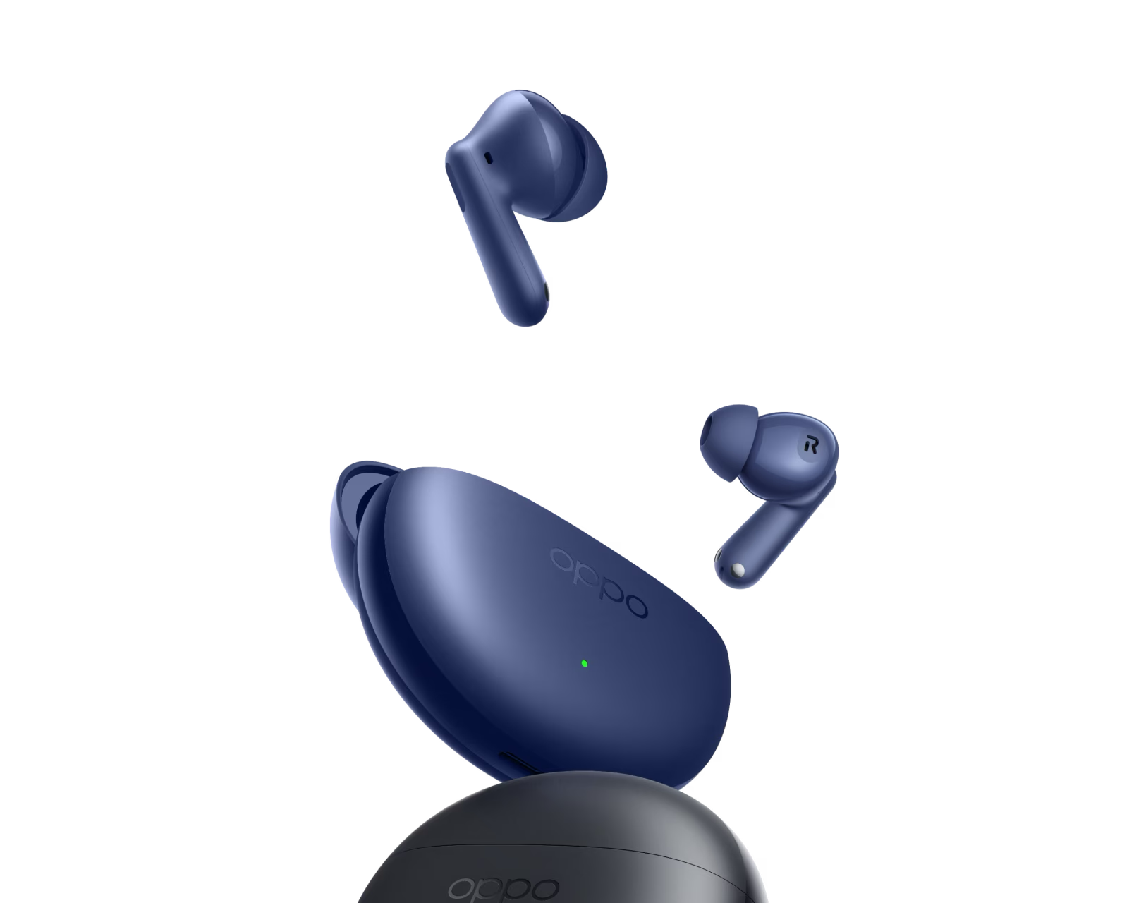OPPO Enco Buds3 Pro+ - Sonic Blue or Midnight Black