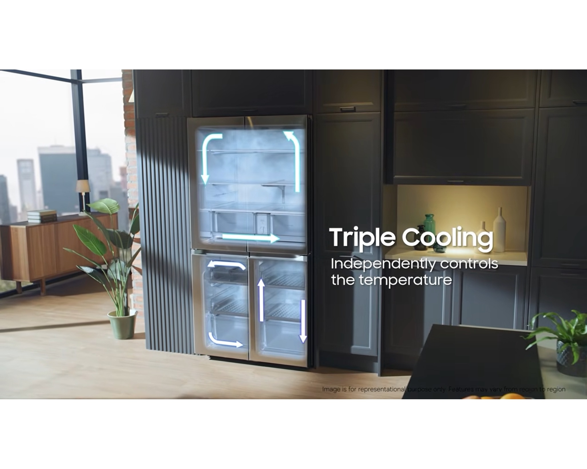Samsung RF9000D 650L Beverage Center French Door Refrigerator - official_manufacturer_detail_feature_artwork