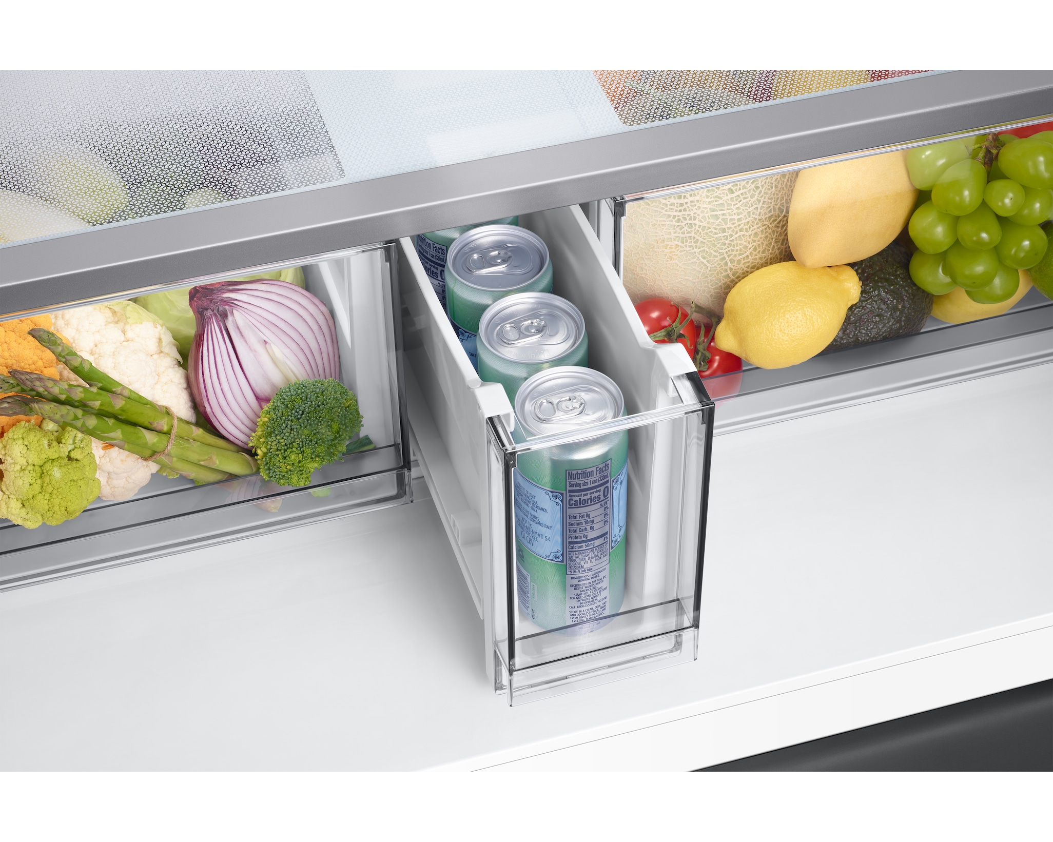 Samsung RF9000D 650L Beverage Center French Door Refrigerator - official_manufacturer_detail_feature_closeup