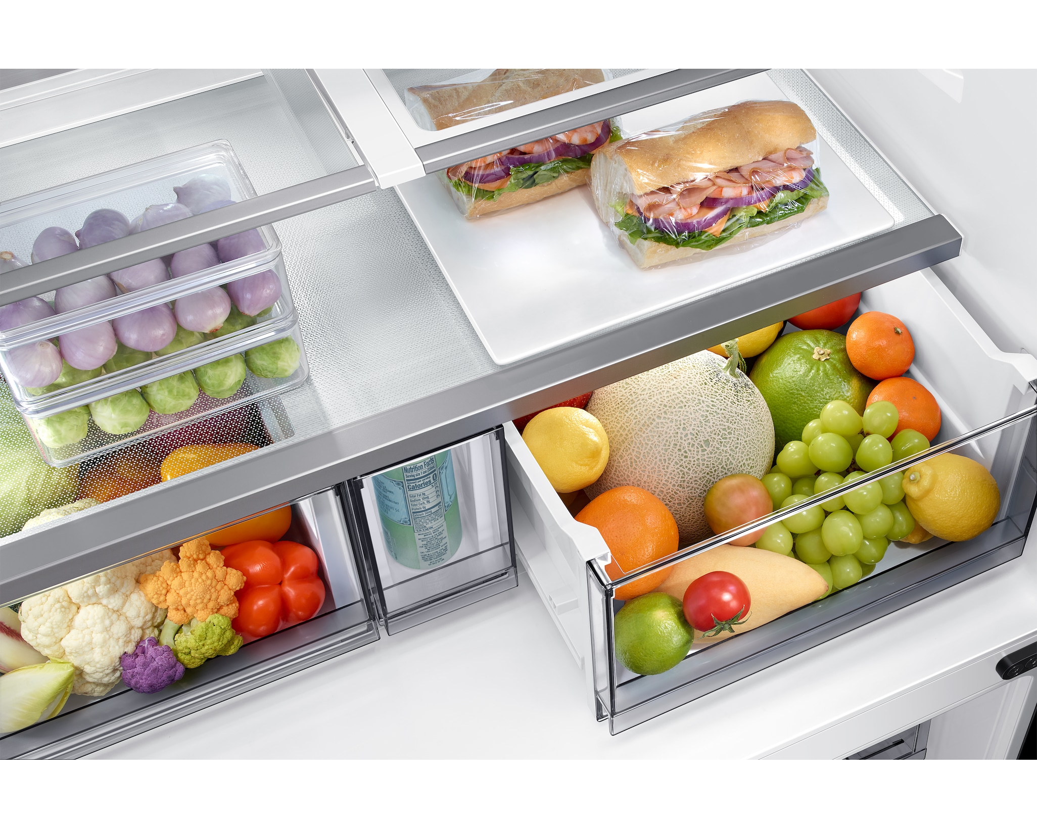 Samsung RF9000D 650L Beverage Center French Door Refrigerator - official_manufacturer_detail_feature_closeup