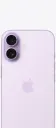 iPhone 17 256GB Lavender - iPhone 17, lavender colour, back exterior, Dual Fusion camera system, centred Ap