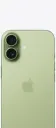 iPhone 17 256GB Sage - iPhone 17, sage colour, back exterior, Dual Fusion camera system, centred Apple