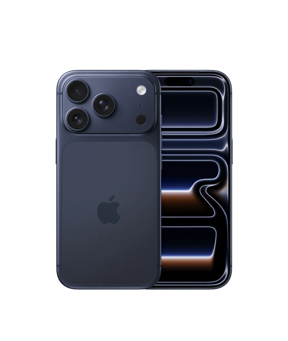 iPhone 17 Pro 256GB - Deep Blue - front and back