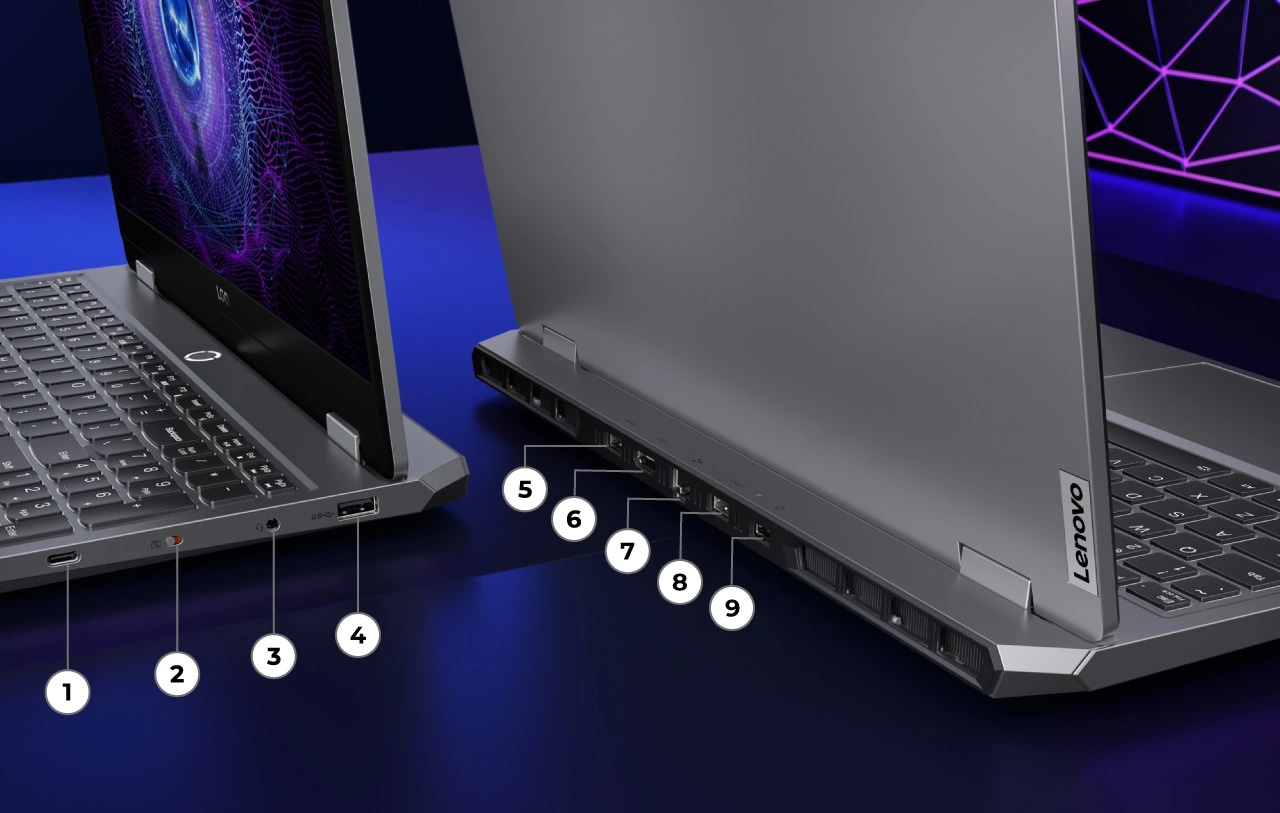 Lenovo LOQ 15IRX9 Gaming Laptop 83DV01JYIN - view 9