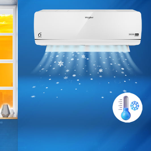 3DCool Pro 1.5T 3 Star Inverter Split Air Conditioner - 2026 Model - 55°c operation