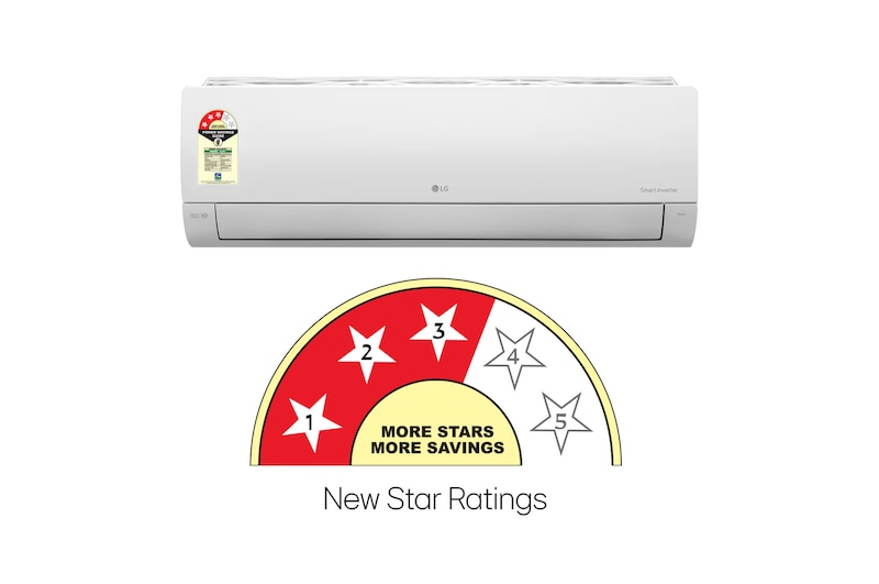 LG 3 Star (~1.5) Split AC, AI Convertible, Auto Clean, Gold Fin+, Diet Mode+, Viraat Mode, 5.0 kW, 2026 Model - official manufacturer detail