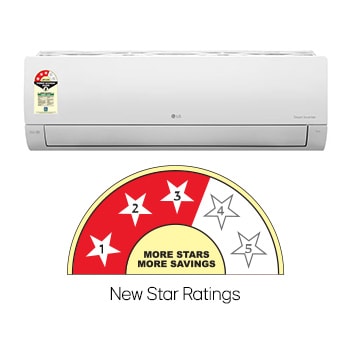 LG 3 Star (~1.5) Split AC, AI Convertible, Auto Clean, Gold Fin+, Diet Mode+, Viraat Mode, 5.0 kW, 2026 Model - official manufacturer detail