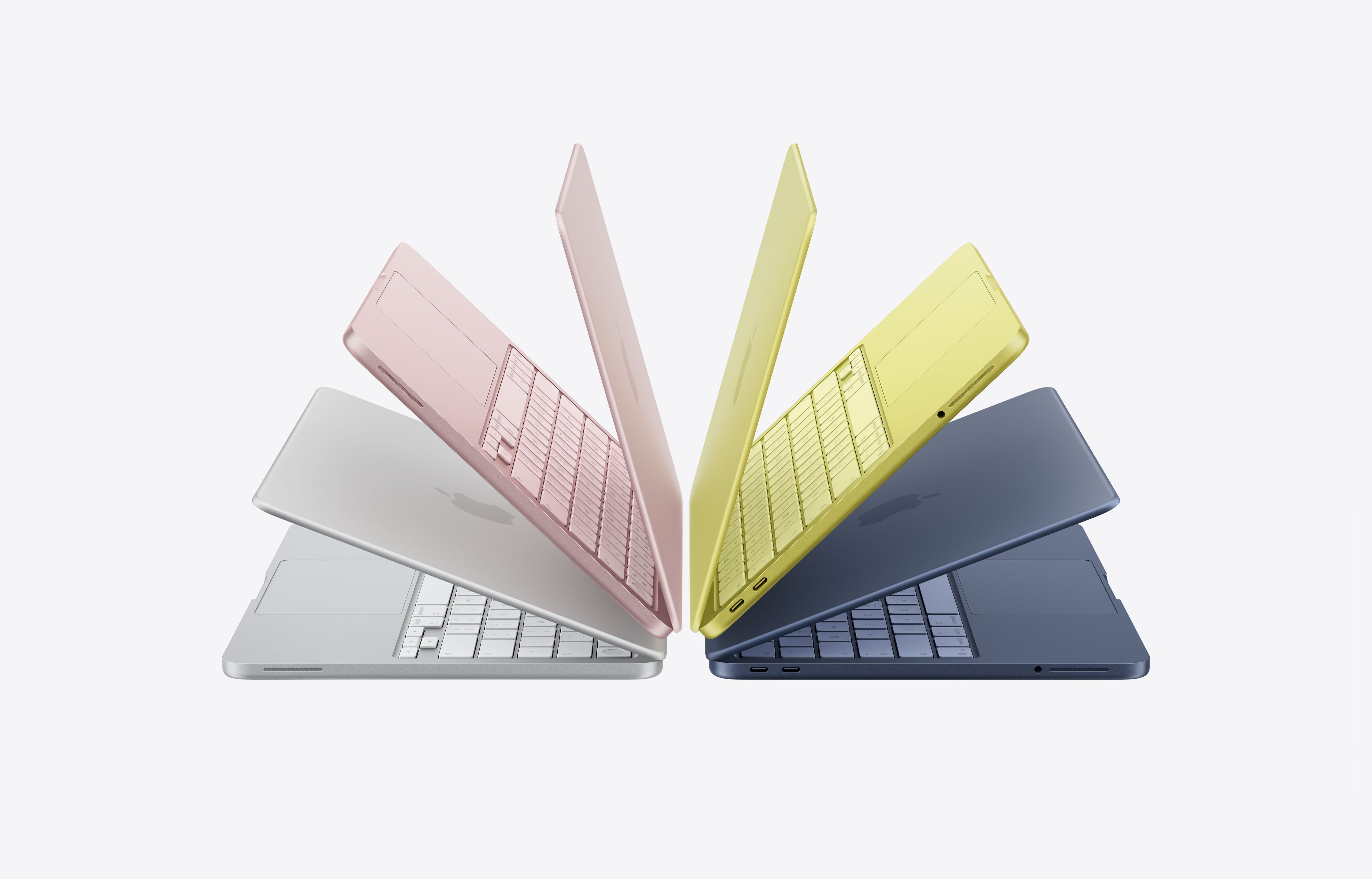 Apple MacBook Neo colour range