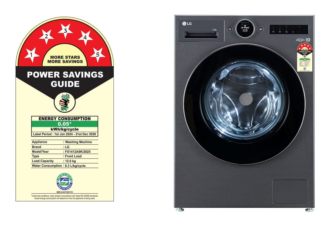 LG FX1412A9K 12.0KG Fully Automatic Front Load Washing Machine